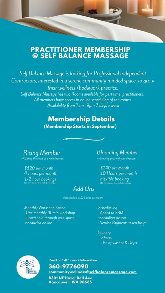 Practitioner membership flyer